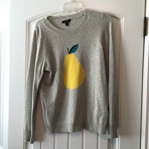 Jcrew pear 🍐 sweater